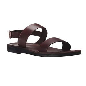 Jerusalem Sandals Golan brown leather handmade sandals